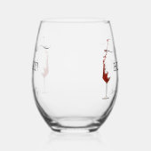 Sip Sip Hooray Bruidsfeest Wijn Wijnglas Zonder Voet (Rechts)