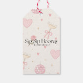 Sip Sip Hooray cadeaubijschrift Cadeaulabel (Achterkant)