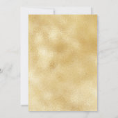 Sip Sip Hooray Champagne Gold Verloving Save The Date (Achterkant)