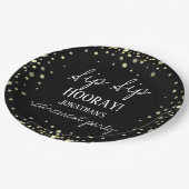 Sip Sip Hooray feliciteert pensionering Papieren Bordje (Gekanteld)