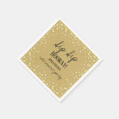 Sip Sip Hooray feliciteert Retirement Napkins Servet (Hoek)