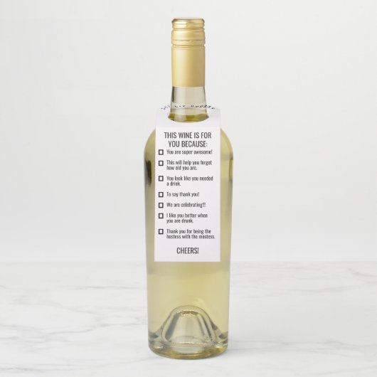 Sip Sip Hooray Labels (Op fles)