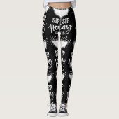 ***SIP SIP HOORAY*** LEGGINGS (Voorkant)