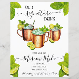 SIP, SIP Hooray Moscow Mule Signature Drink Recept