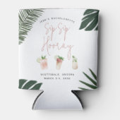 Sip Sip Hooray Persoonlijke Bachelorette Party Blikjeskoeler (Voorkant)