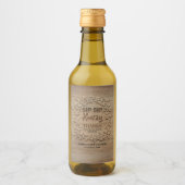 Sip Sip Hooray Trouw- of Bruidsfeest Wijn Etiket (Voorkant)