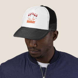 Sip Sip Hooray Viering Schuim Trucker hoed / pet