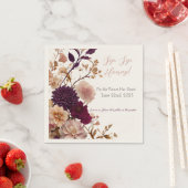 SIP SIP Hooray Vrijgezellenfeest | tuinbloem Servet (Insitu)