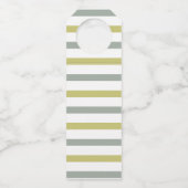 Sip, Sip, Hooray. Wijngebonden Vrijgezellenfeest Flessenhanger (Achterkant)