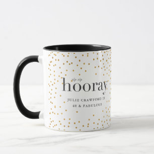 sip sip horay elegant goudpolka dot mok