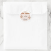 Sip Slow Live Well Coffee Botanische Sticker (Tas)
