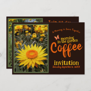 Sip Smile & Celebrate Coffee Morning in de tuin Kaart