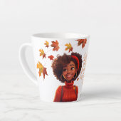 Sip, Smile en Reflect: Herfst, Geloof en Koffie Latte Mok (Linkerhoek)