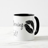 Sip & Smile - Goede Morgen Mooie Cup Mok (Voorkant rechts)