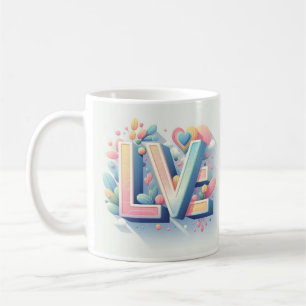 Sip / Smile / Love Coffee Mok