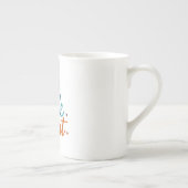 Sip, Smile, Repeat - Specialty Bone China Mokken (Rechts)
