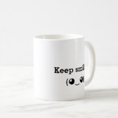 Sip, Smile, Smile & Repeat / Gepersonaliseerd / Gi Koffiemok (Voorkant rechts)