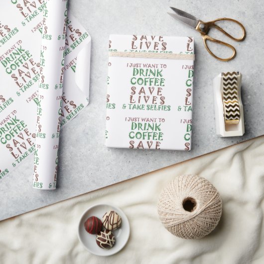Sip, Snap, Save: Collectie van koffieliefhebber Cadeaupapier (Crafts)