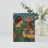 Sip. Sparkle. Repeat. Briefkaart (Staand voorkant)