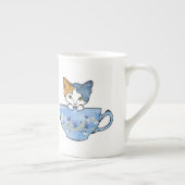 Sip Tea en Pet My Cat China Mok (Rechts)