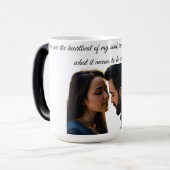 Sip the Feelings of Your Heart ❤️ Magische Mok (Voorkant links)