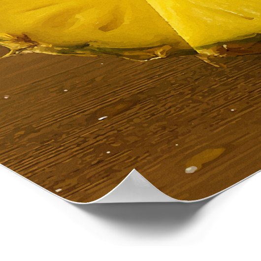 Sip the Summer – Ananassap Art Print (Hoek)