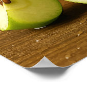 Sip the Summer – Groene Apple Juice Wall Art Print (Hoek)