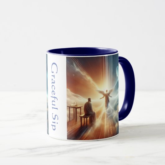 Sip van Sereniteit - Goddelijke Liefde Mok (Voorkant rechts)