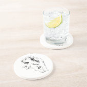 SIP Watch Retriever Zandsteen Onderzetter (Zijkant)