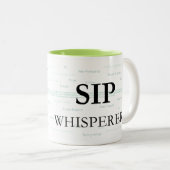 SIP Whisperer Tweekleurige Koffiemok (Voorkant rechts)
