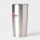 Sip with Purpose - Een onbeschaamde Tumbler Geïsoleerde Drinkbeker (Links)