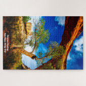 Sipapu Bridge Utah. Jigzaag Puzzle Legpuzzel (Horizontaal)