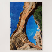 Sipapu Bridge Utah. Jigzaag Puzzle Legpuzzel (Verticaal)