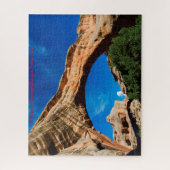 Sipapu Bridge Utah. kerstcadeautjes Legpuzzel (Verticaal)