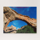 Sipapu Bridge Utah. kerstcadeautjes Legpuzzel (Horizontaal)