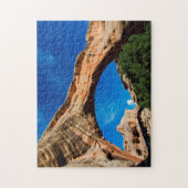 Sipapu Bridge Utah. Legpuzzel (Verticaal)