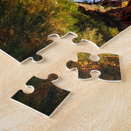 Sipapu Bridge Utah. Legpuzzel (Zijkant)