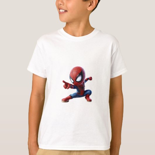 sipderman kids shirt (Voorkant)
