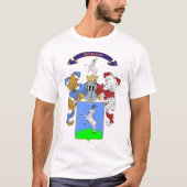 Sipos Family Hungarian Crest T-Shirt (Voorkant)