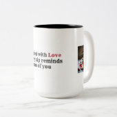 "Sipped with Love" Whimsical Dragon Coffee Mok (Voorkant rechts)