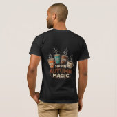 Sippin' Autumn Magic Koffie & Thee Selectie T-shirt (Achterkant volledig)