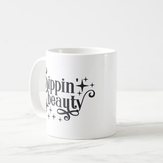 Sippin' Beauty Koffiemok (Voorkant links)