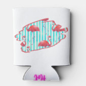 Sippin’ : Flamingo Koelbox Blikjeskoeler (Achterkant)