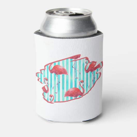 Sippin’ : Flamingo Koelbox Blikjeskoeler (Blikje Achterkant)