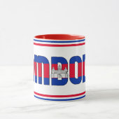 Sippin' met Cambodja Patriottische Koffie Mok (Midden)