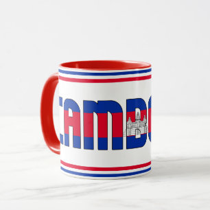 Sippin' met Cambodja Patriottische Koffie Mok