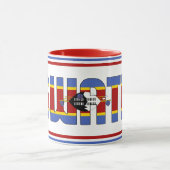 Sippin' met Eswatini Patriotic Coffee Mok (Midden)
