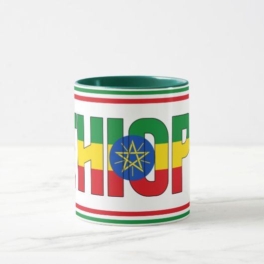 Sippin' met Ethiopië Patriottische Koffie Mok (Midden)