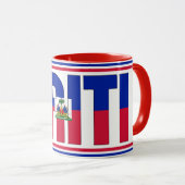 Sippin' met Haïtiaans Patriottisch Mok (Voorkant rechts)