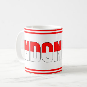 Sippin' met het Indonesische patriottisme Koffiemok